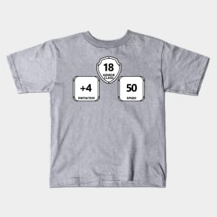 D&D Stats Kids T-Shirt